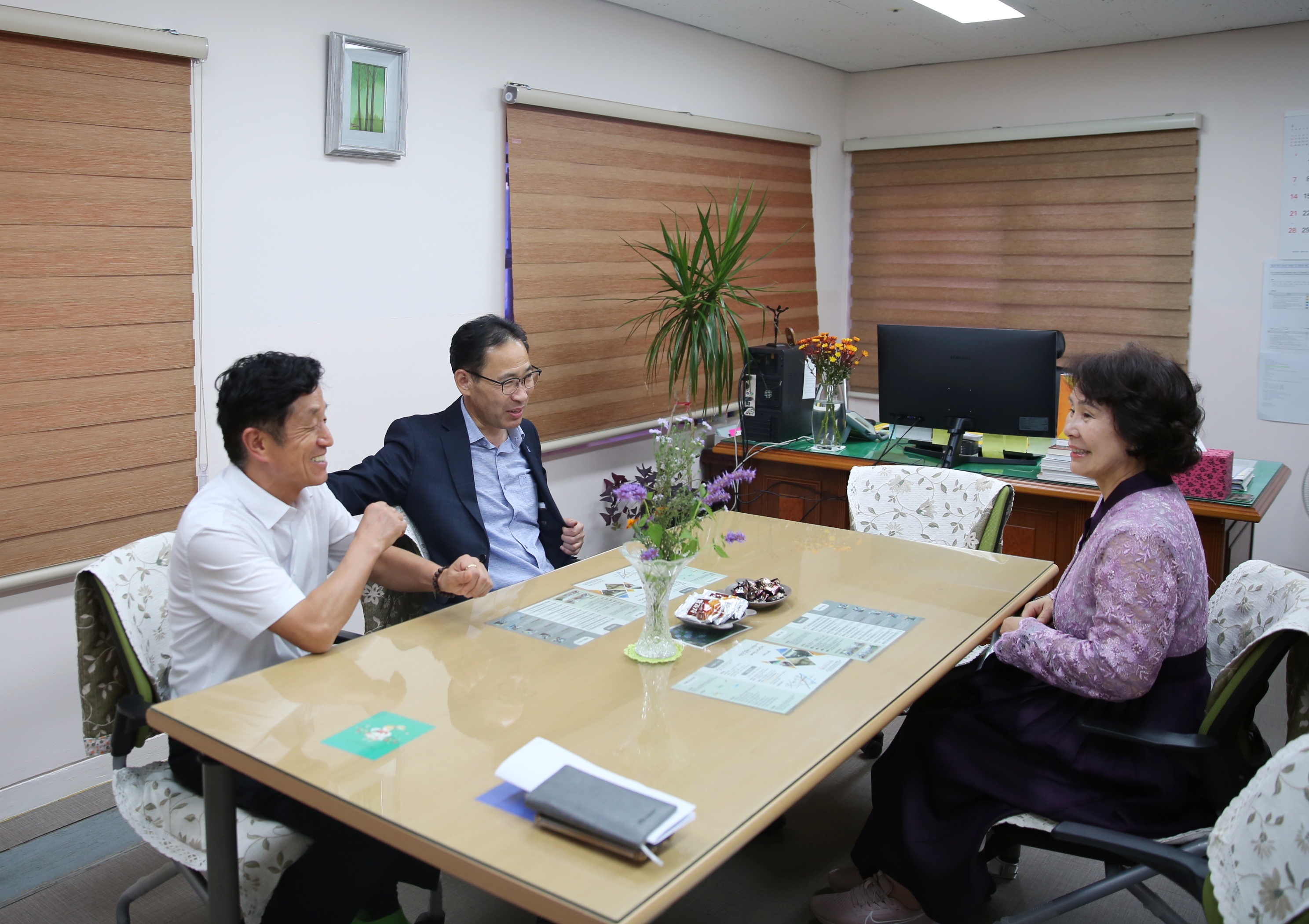 감천장 노인복지시설 기부물품 전달4번 사진